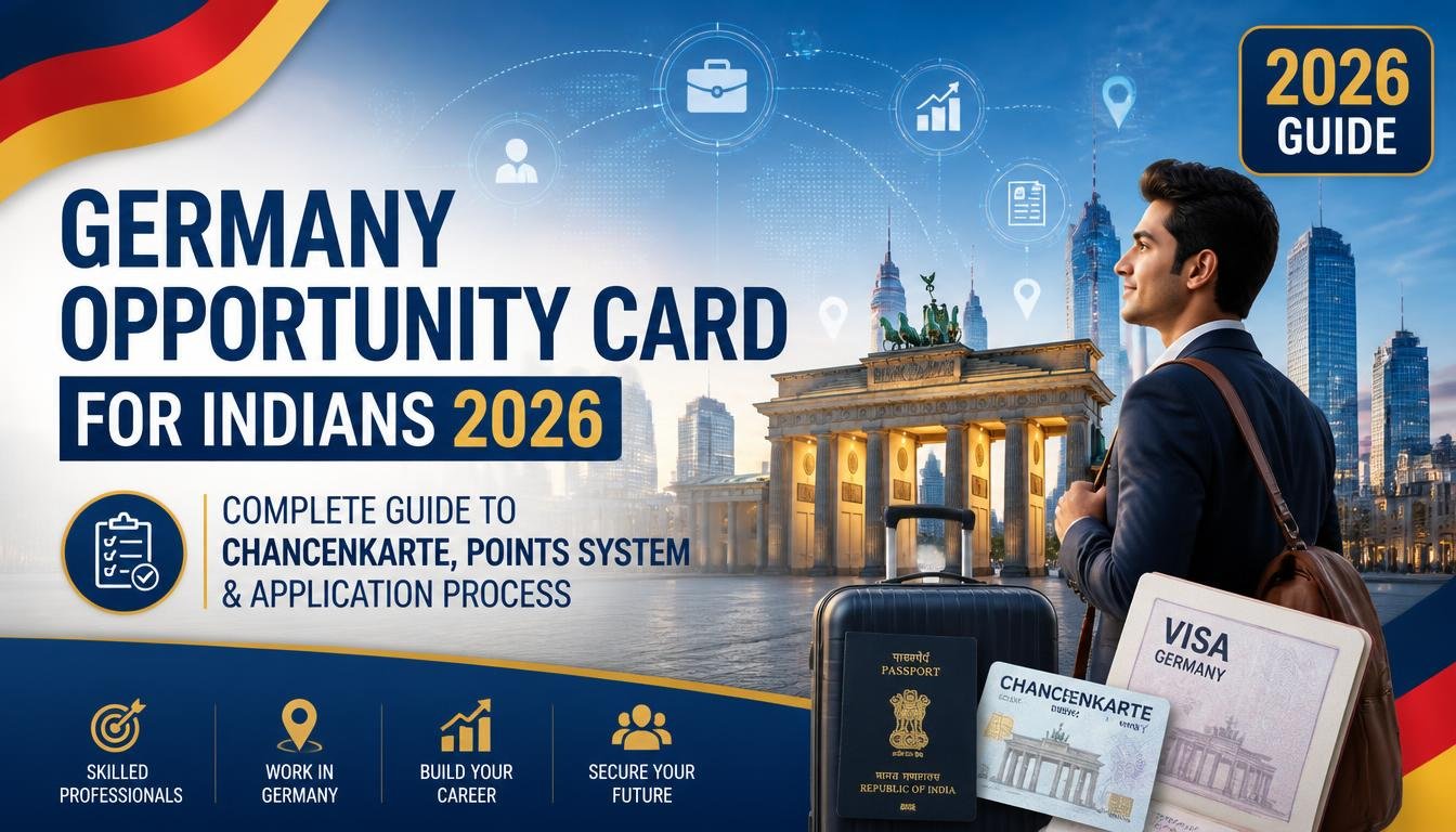 Germany Opportunity Card for Indians 2026 —  Complete Guide to Chancenkarte, Points  System and Application Process