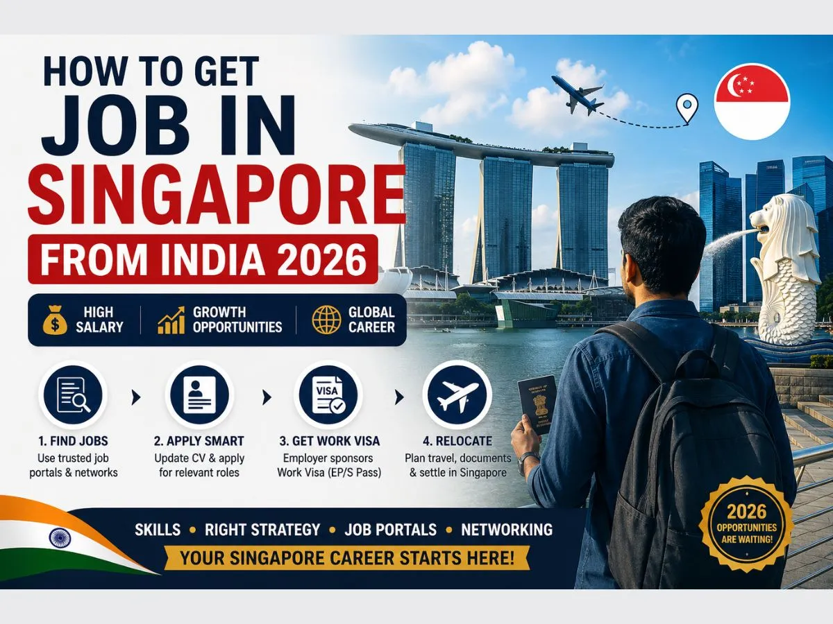 How to Get a Job in Singapore from India 2026 — Salary, Visa and Honest Reality